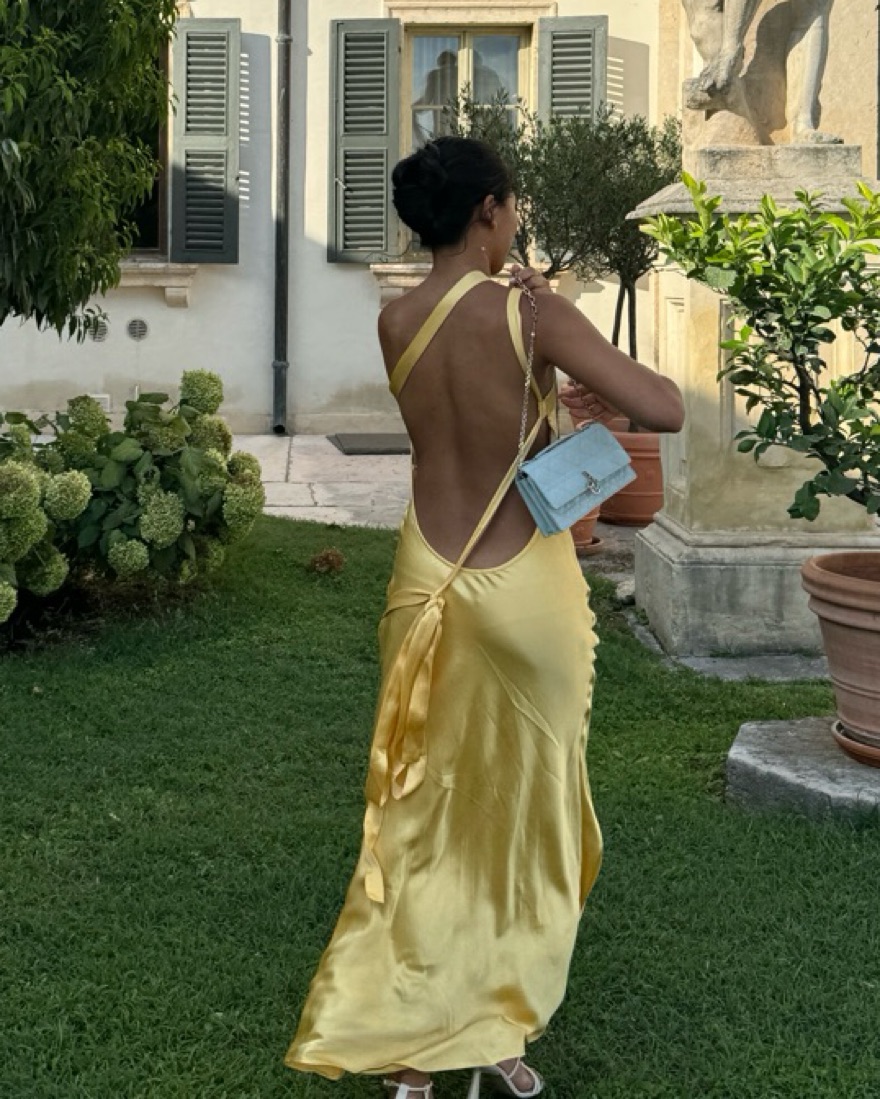 arcina ori backless dress wisteria