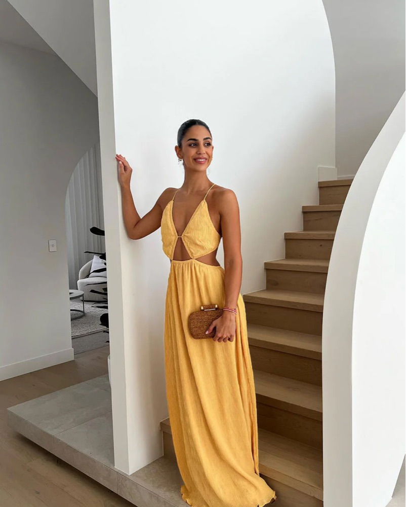 Yellow Maxi Dress | Pickle