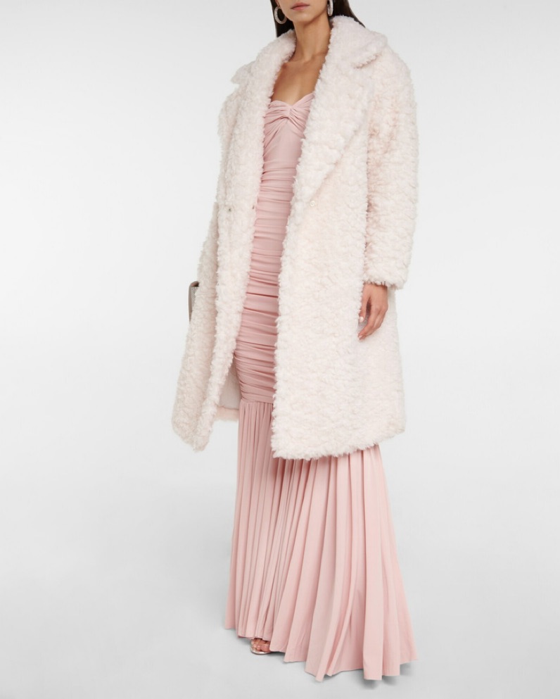 YVES SALOMON - Meteo Wool Coat by Yves Salomon - Pickle