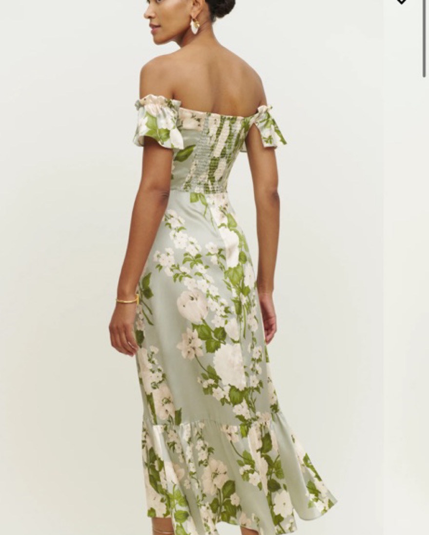 reformation sienna silk dress Sianna Silk Dress by Reformation