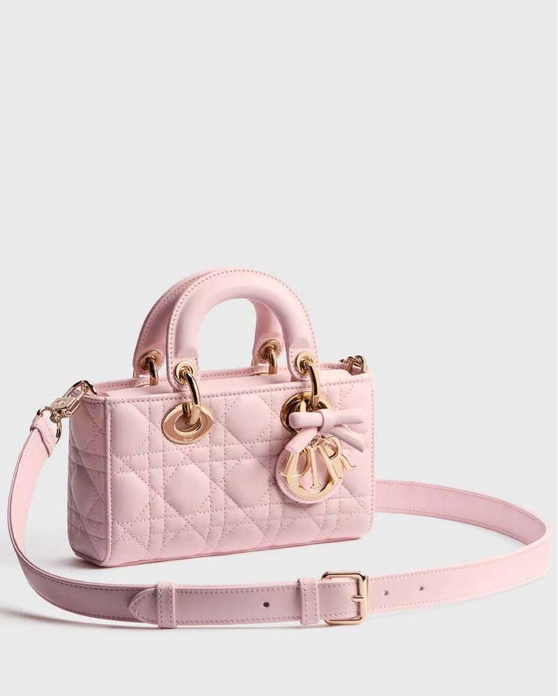Dior Pink D-Joy Bag by Christian Dior - Pickle