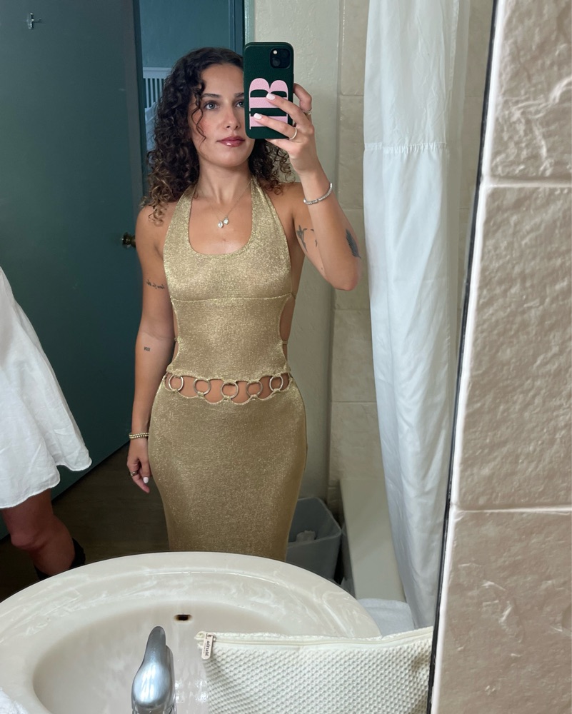 out from under go for gold dress Out From Under Go For Gold Seamless Fitted Top