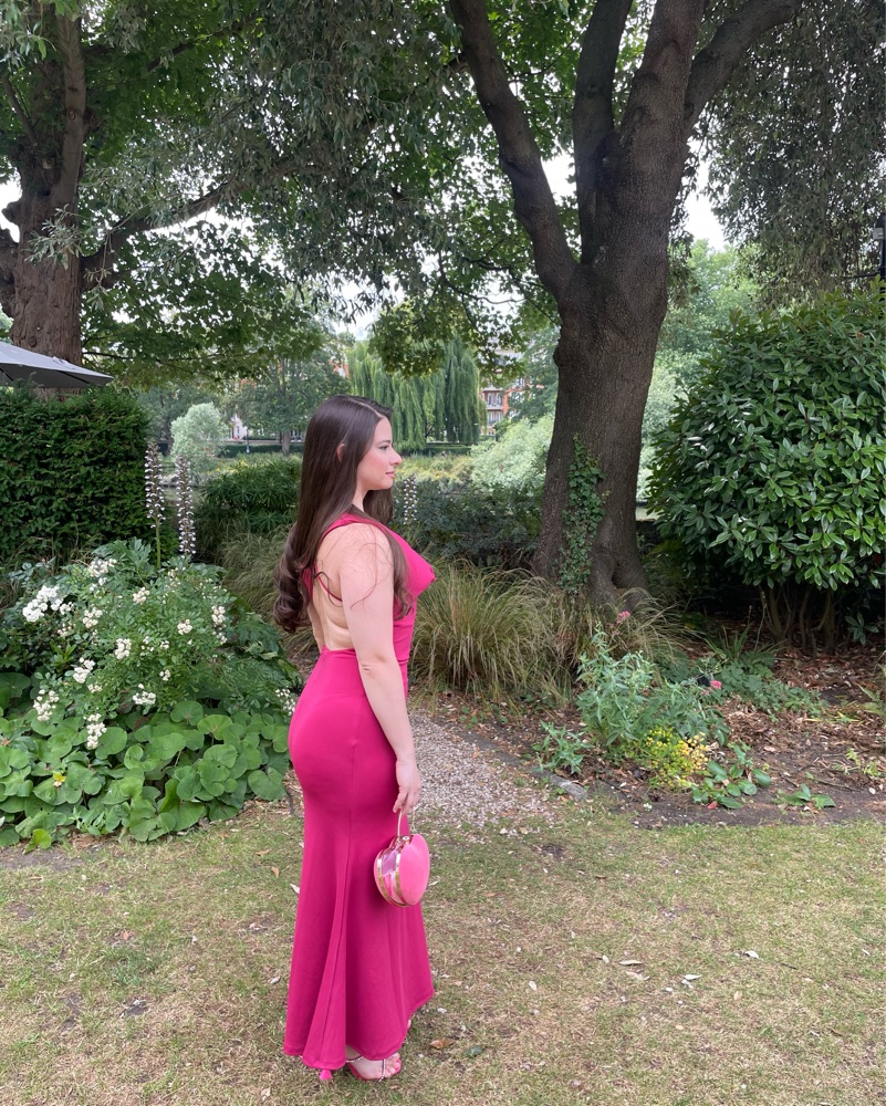 strapless open back dress Mme. Chloe Dress main image 0