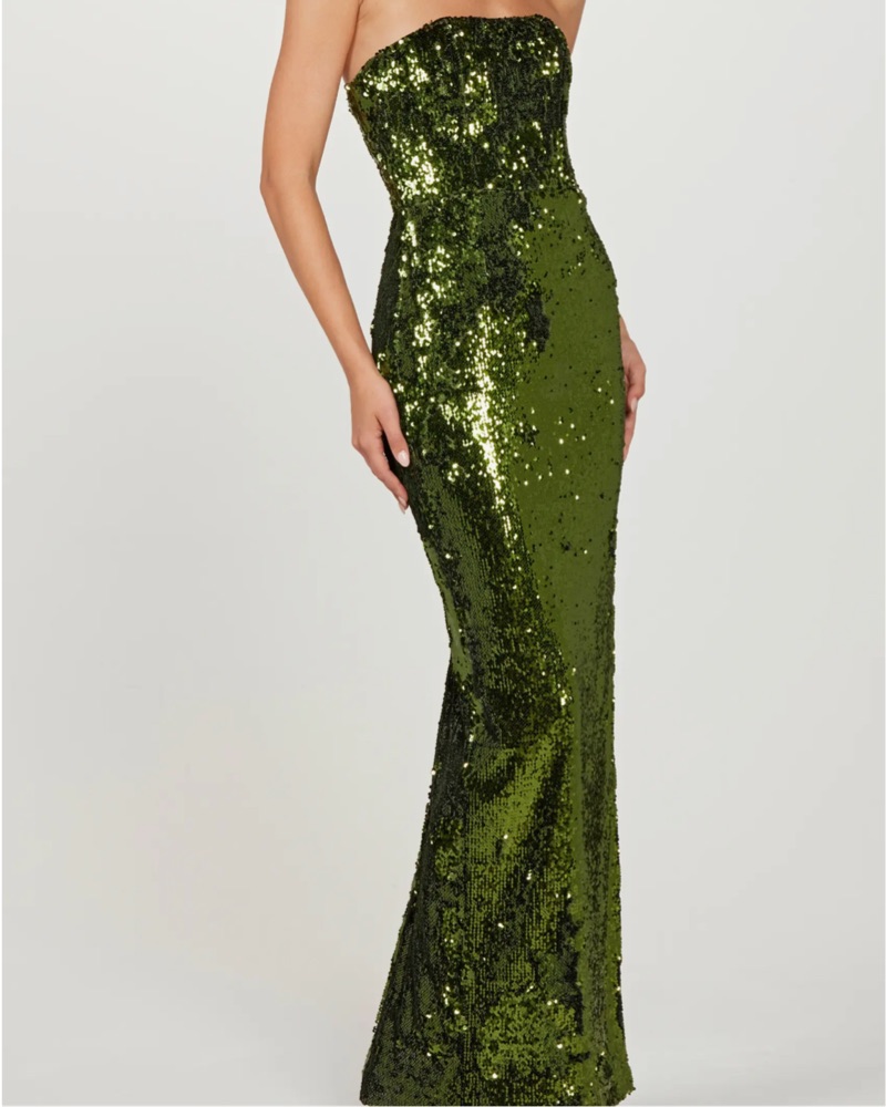 strapless mermaid prom dress Portia and Scarlett PS23293 Long Strapless Mermaid Prom Dress – The Dress  Outlet