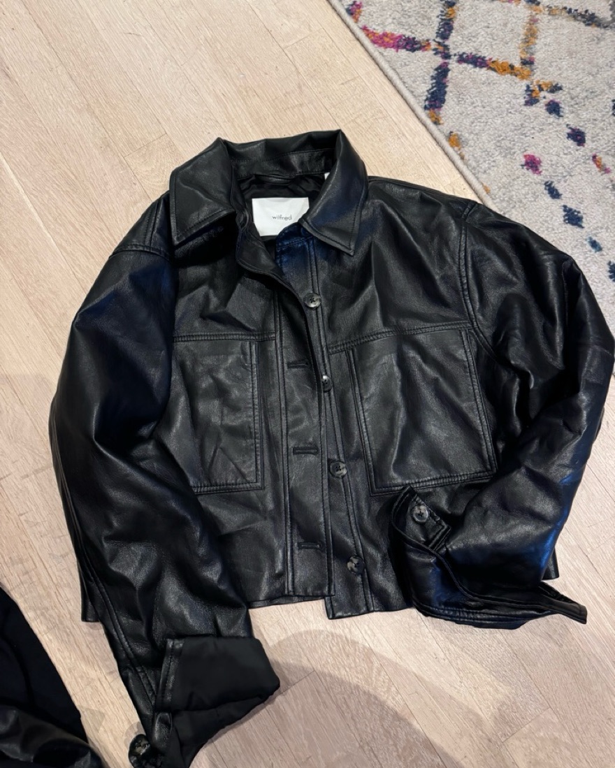 Wilfred Little Cropped Jacket - Black by Wilfred - Pickle