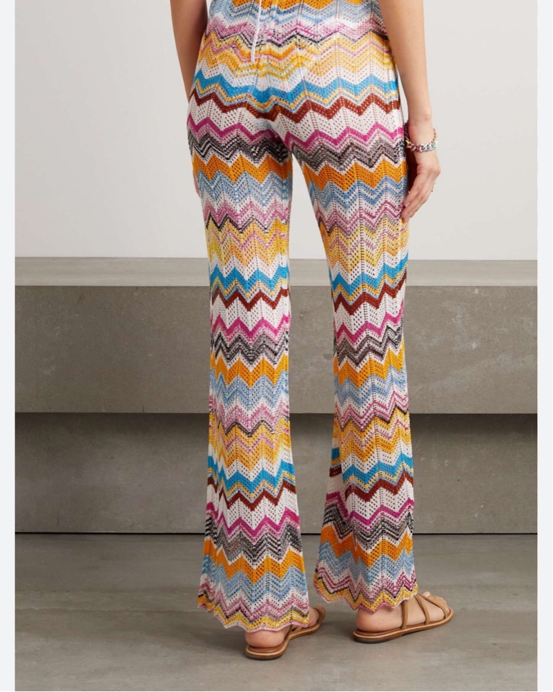 Missoni Chevron Trousers Coverup by Missoni - Pickle