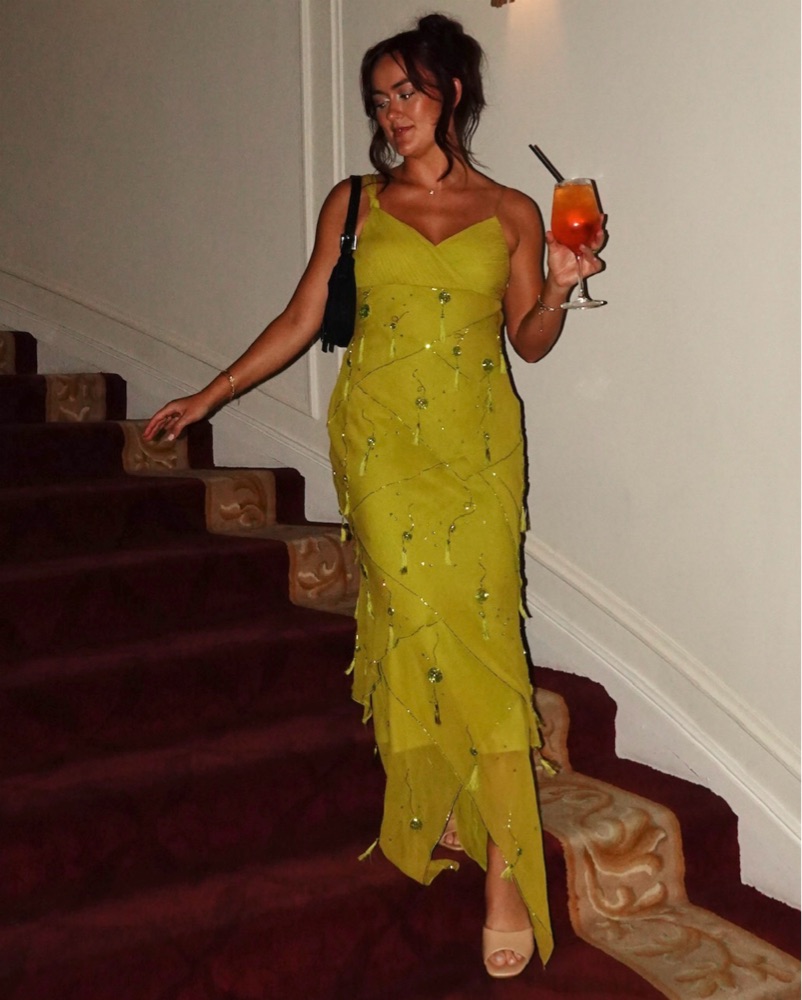 blue and green prom dress Sexy V-Neck Lace Bodice Dark Green Prom Dress Slit Side PG548 US6 / Royal Blue