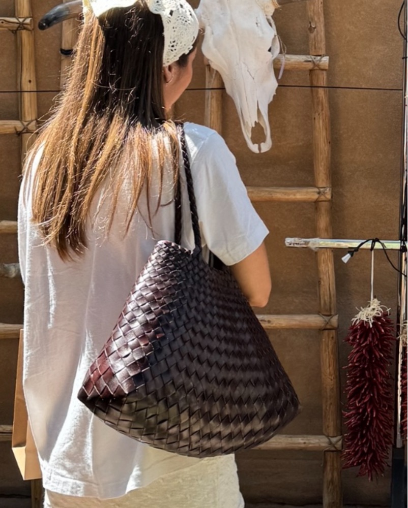 Dragon Diffusion Large Santa Croce Bag by Dragon Diffusion - Pickle