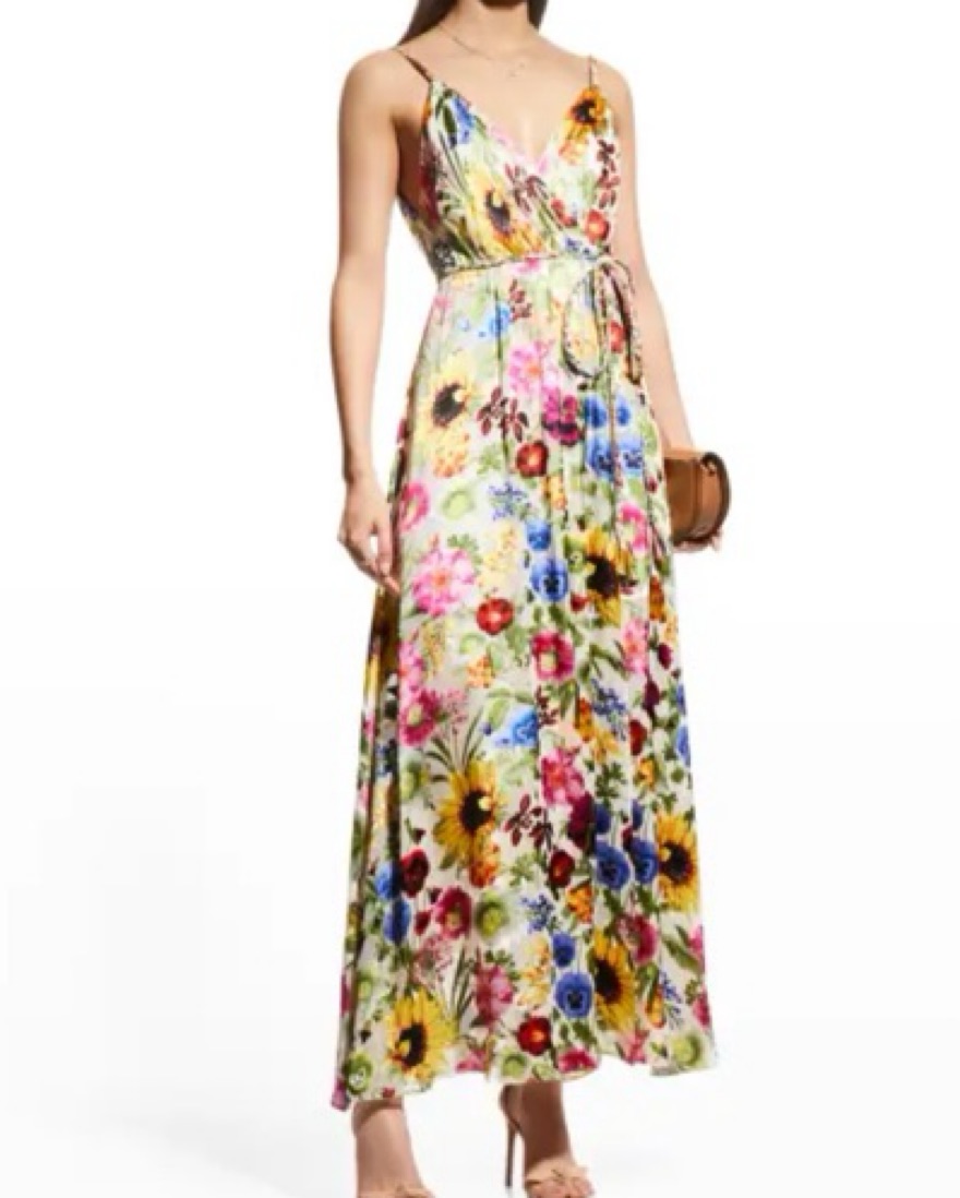 ワンピース Alice + Olivia floral Midi Dress Alice + Olivia Floral Dress | Pickle