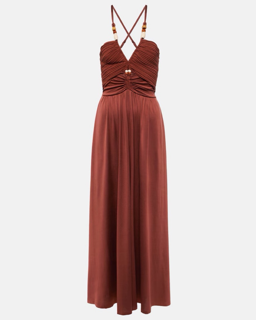 dvf beaded dress Y2K DIANE VON FURSTENBERG Beaded Silk Dress (S)  Holy Thrift