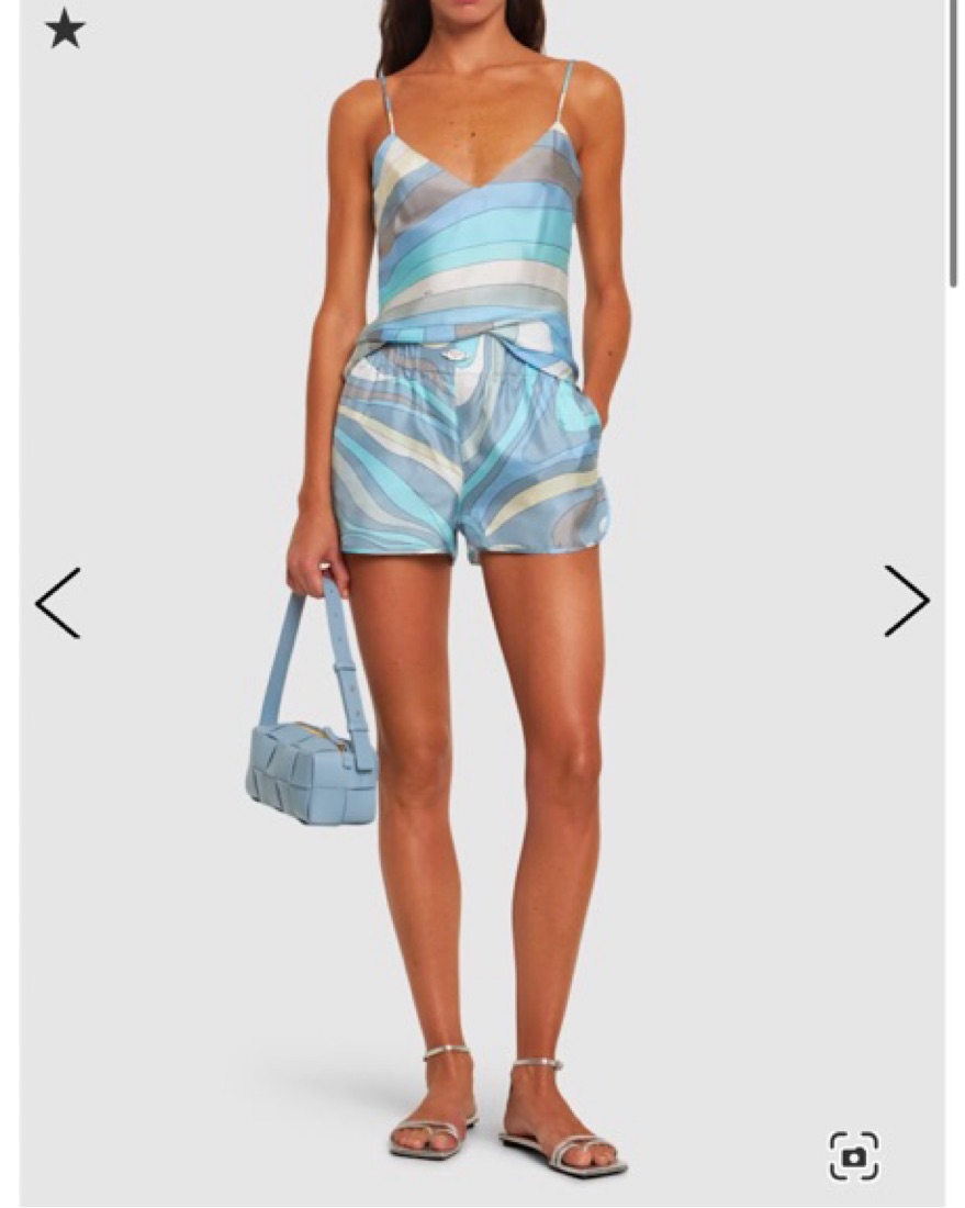 Emilio Pucci Blue Silk Set by Pucci - Pickle