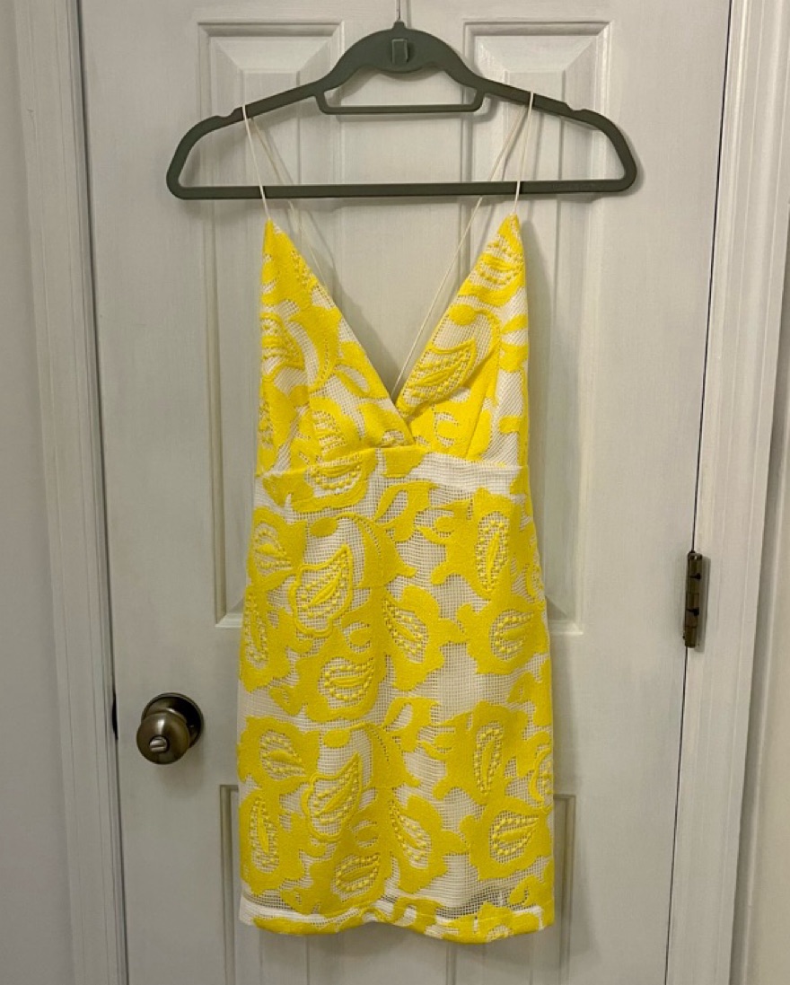 juniors fit and flare party dresses Maeva Halter Mini Dress White main image 1