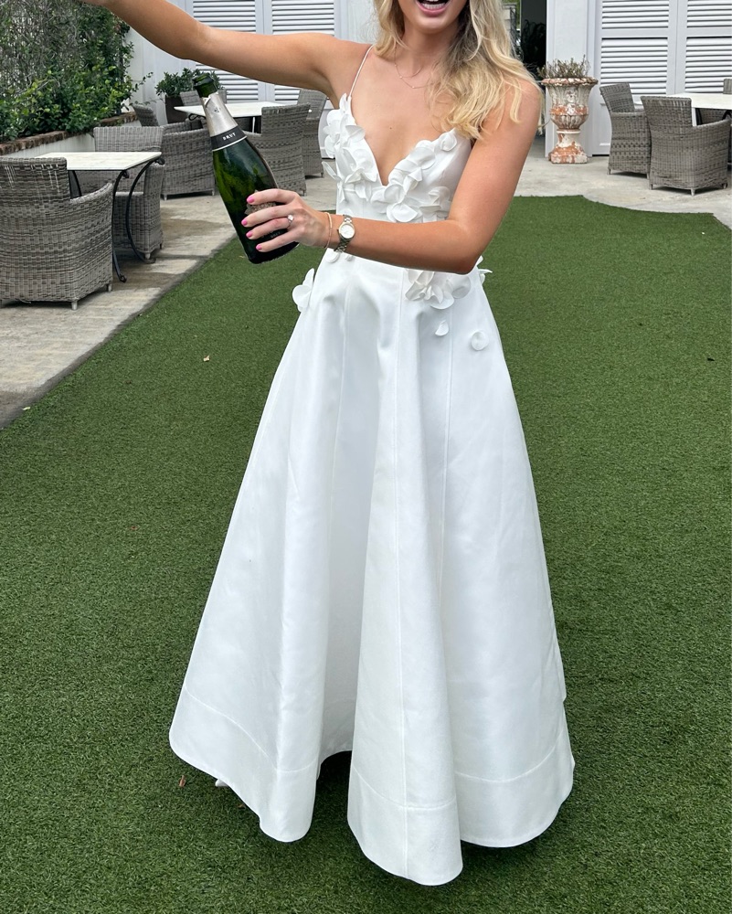 long wrap dress styles Ever-Pretty Wrap-Style Maxi Satin Budget Bridesmaid Dress with Waist Tie