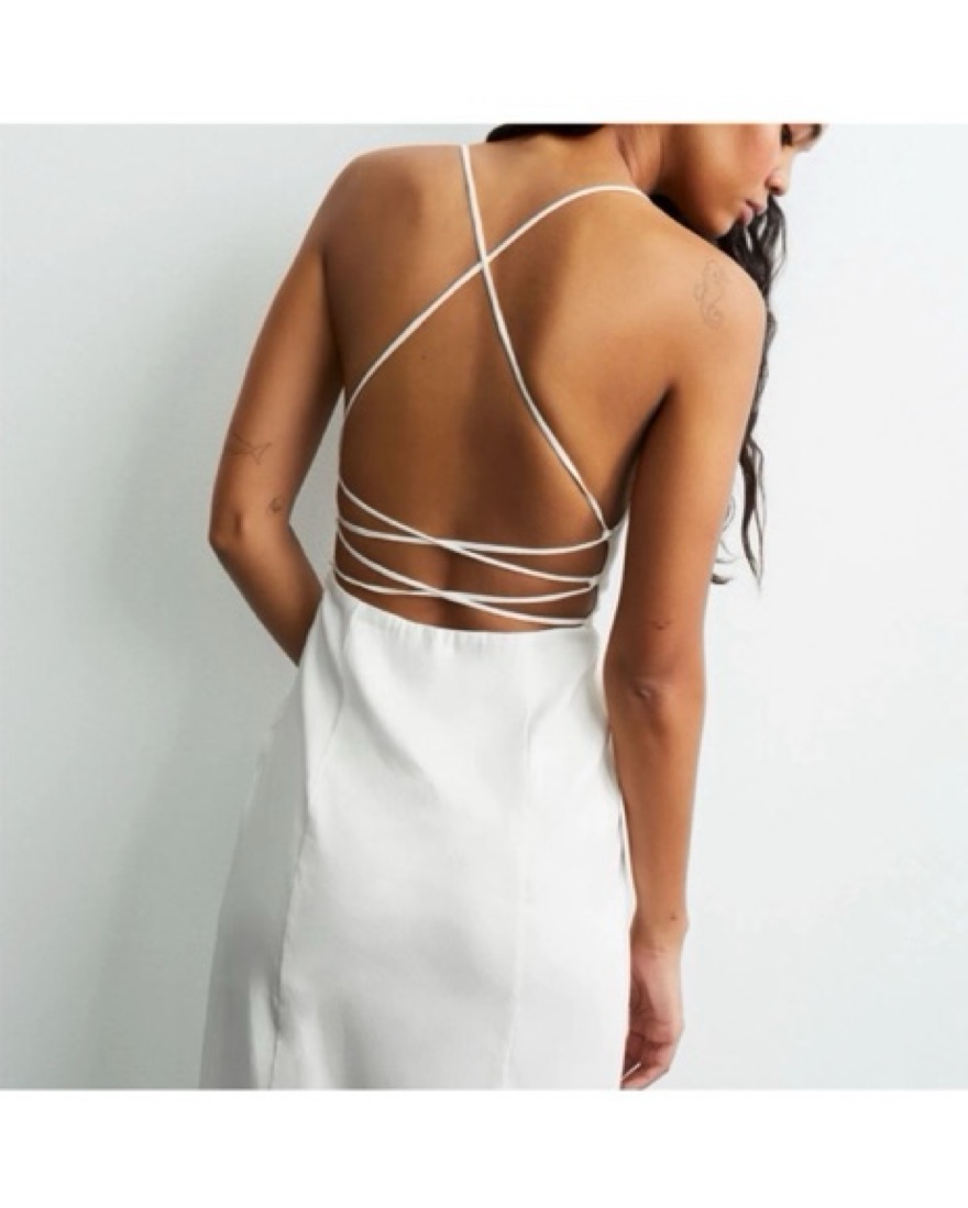 white linen dress zara Zara Dresses | Zara White Linen Dress Nwt | Color: Cream/White