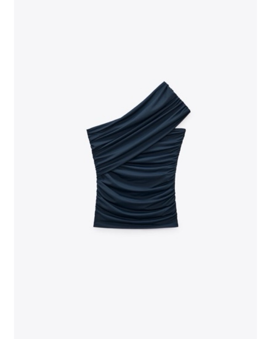 りゆ Viral Zara Ruched Top + Skirt Set | Pickle