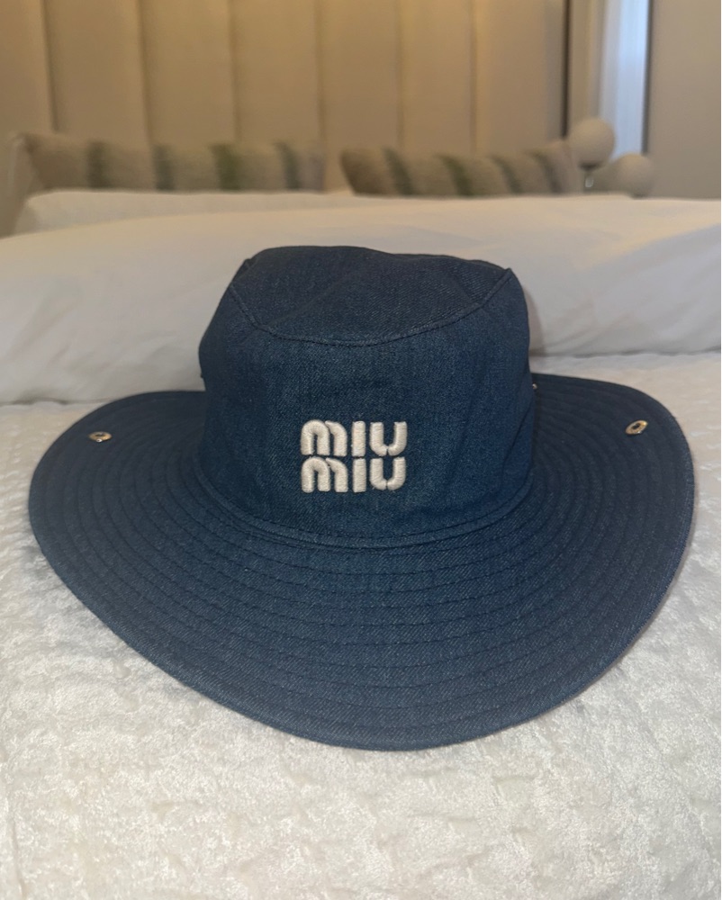 miumiu カウボーイハット Miu Miu Gabardine Cowboy Hat | Saks Fifth Avenue