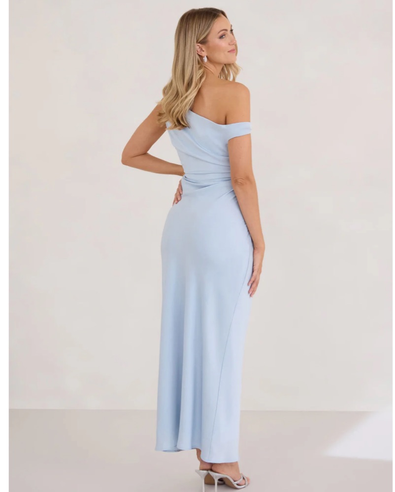 Powder Blue Park & Fifth Savannah Dress by Park & Fifth - Pickle