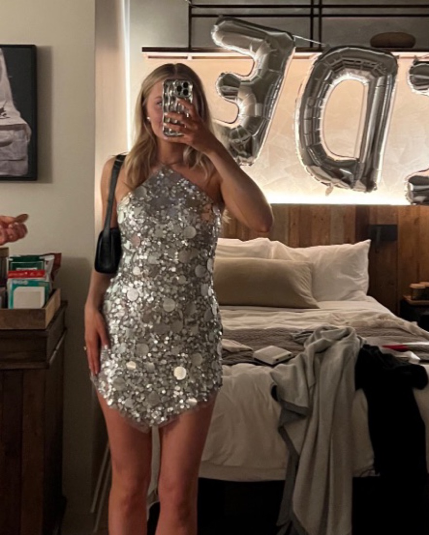 revolve quinn embellished mini dress Lovers and Friends Quinn Embellished Mini Dress in Sherbet Sequin Multi