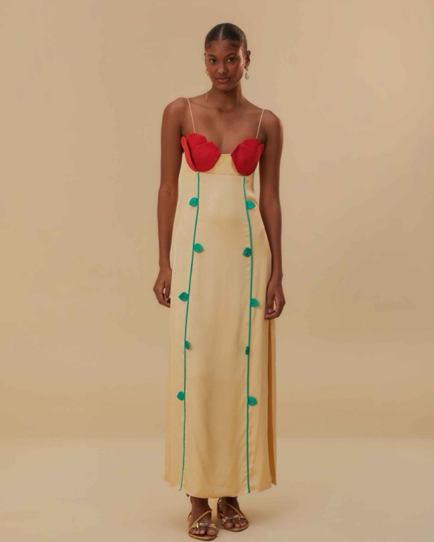chiffon floral maxi dress with sleeves Dolce & Gabbana Blue Floral Print Tiered Long Maxi Dress