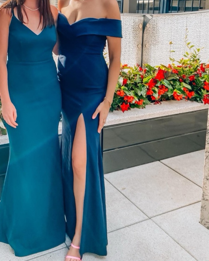 beach resort wear dresses Solid Maxi Dress | Vacation Ready Maxi – Boho Chic Styles shibori The Waverly Dress in Color:Navy/Grey Vbvc Women's Off Shoulder