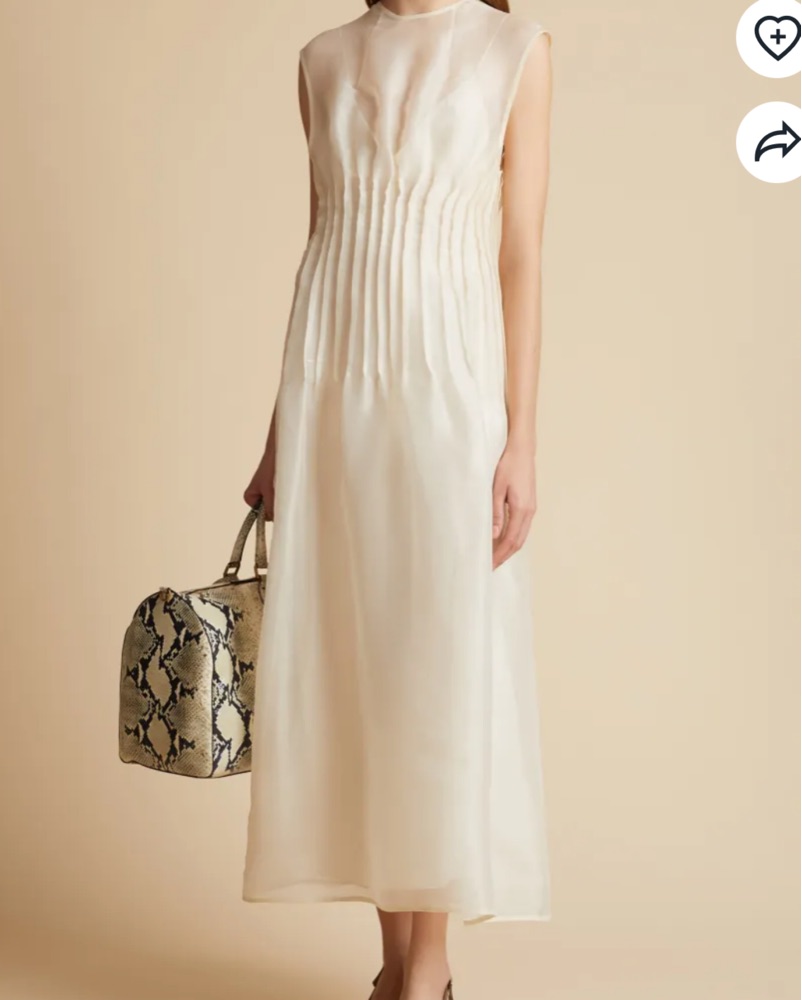 ワンピース KHAITE SS25 Dresses (54963002 625) SS25P_KHAITE_BENJISQUARENECKSH