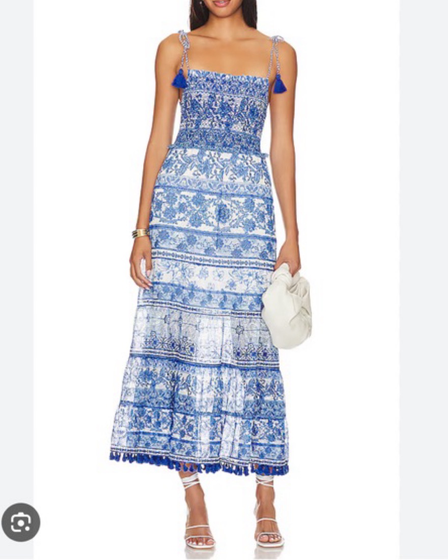 上品なスタイルに!!【alice olivia】MONNIE マキシ ドレス Monnie Maxi Dress In Sweet Nothings | Alice + Olivia