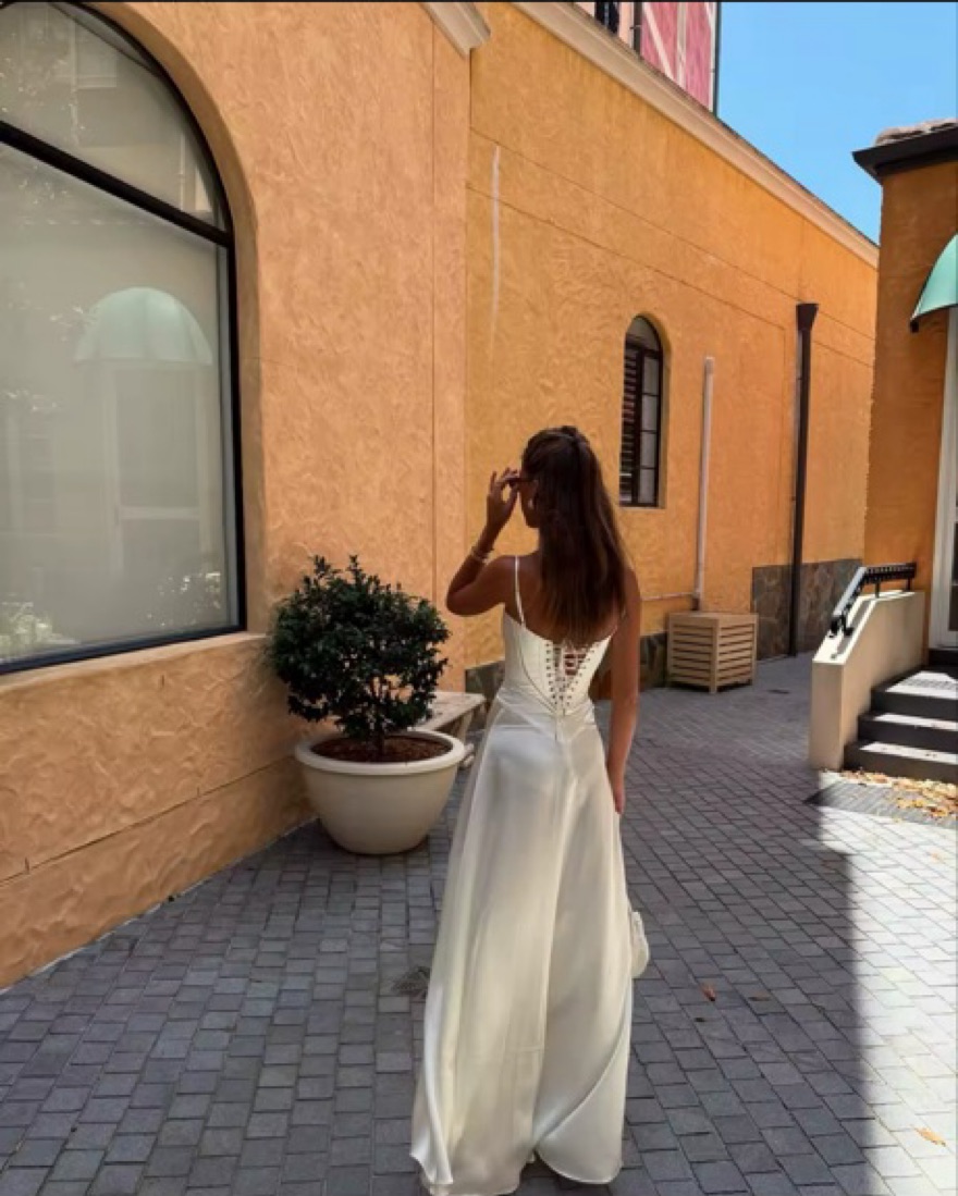 knee length dresses for ladies Anabella Dress | Blue Garden | Spring | Maxi Dress main image 1