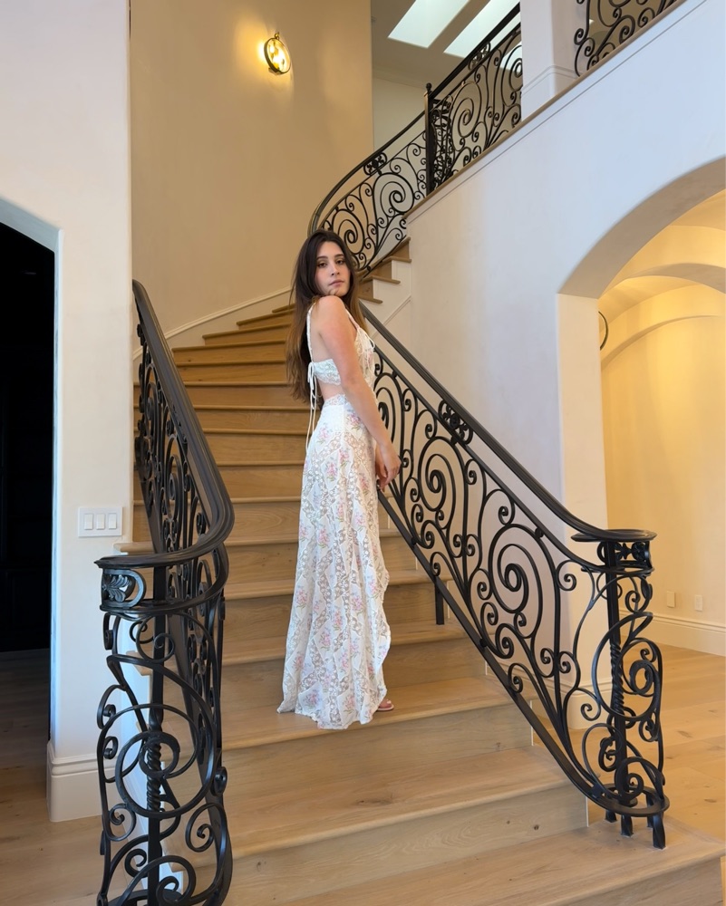 for love and lemons floral lace dress For Love and Lemons Claire Dress – TrenLend main image 0