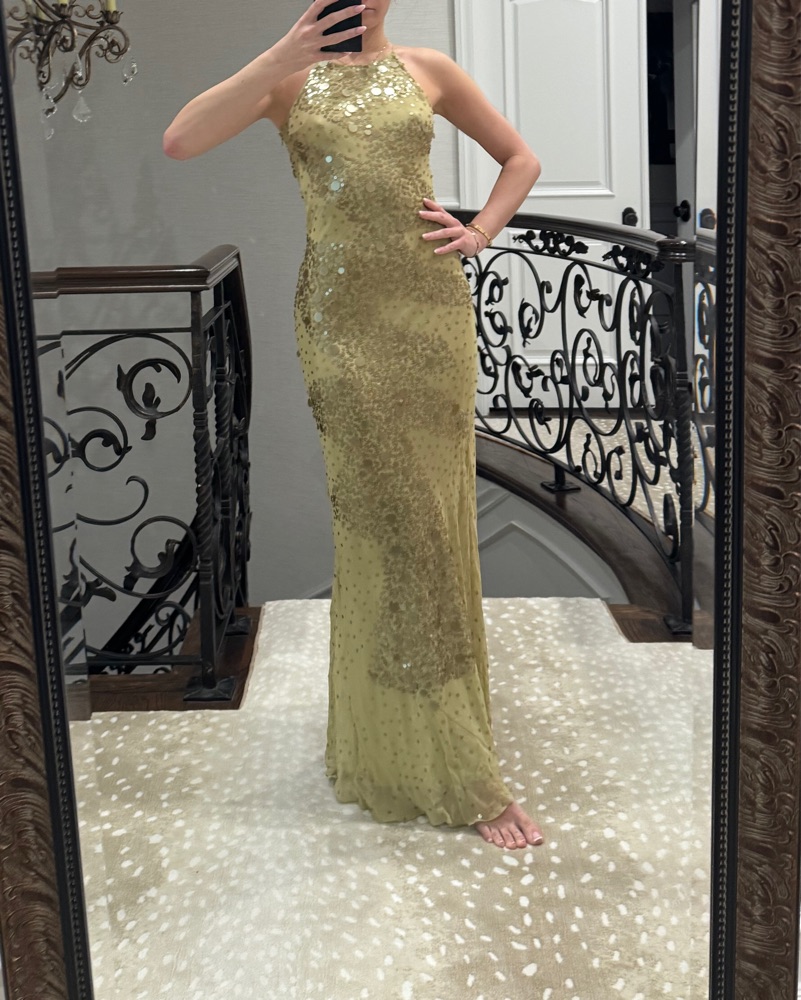 Vintage Sue Wong Gown by Sue Wong - Pickle