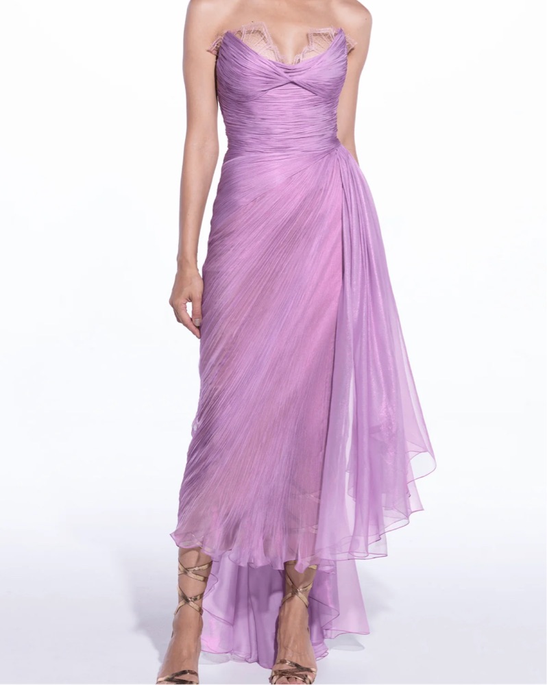 マリアンチュール Maria Lucia Hohan Julie Silk Dress Small by Maria Lucia Hohan - Pickle