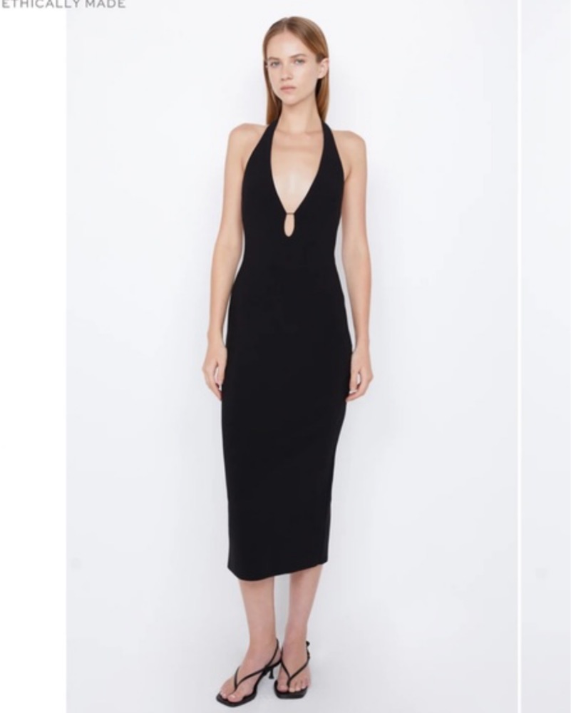 Bec & Bridge Black Halter Dress by Bec & Bridge - Pickle