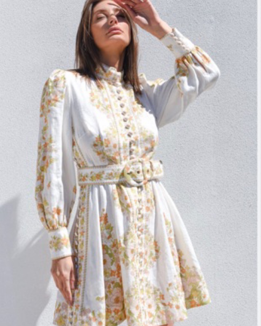 Tuckernuck Beulah Mini Dress by Tuckernuck - Pickle