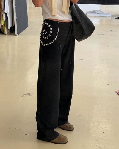 Urte Kat Spiral Studded Pant by Urte Kat | Pickle