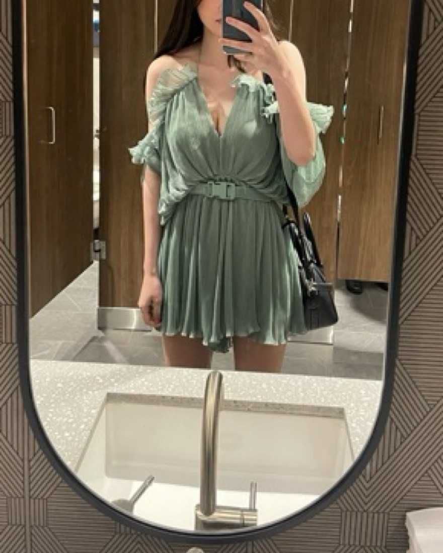 alice mccall lover to lover dress green Green Floral Sweetheart Neck Pleated Slip Midi Dress & Reviews - Green -  Dresses main image 0