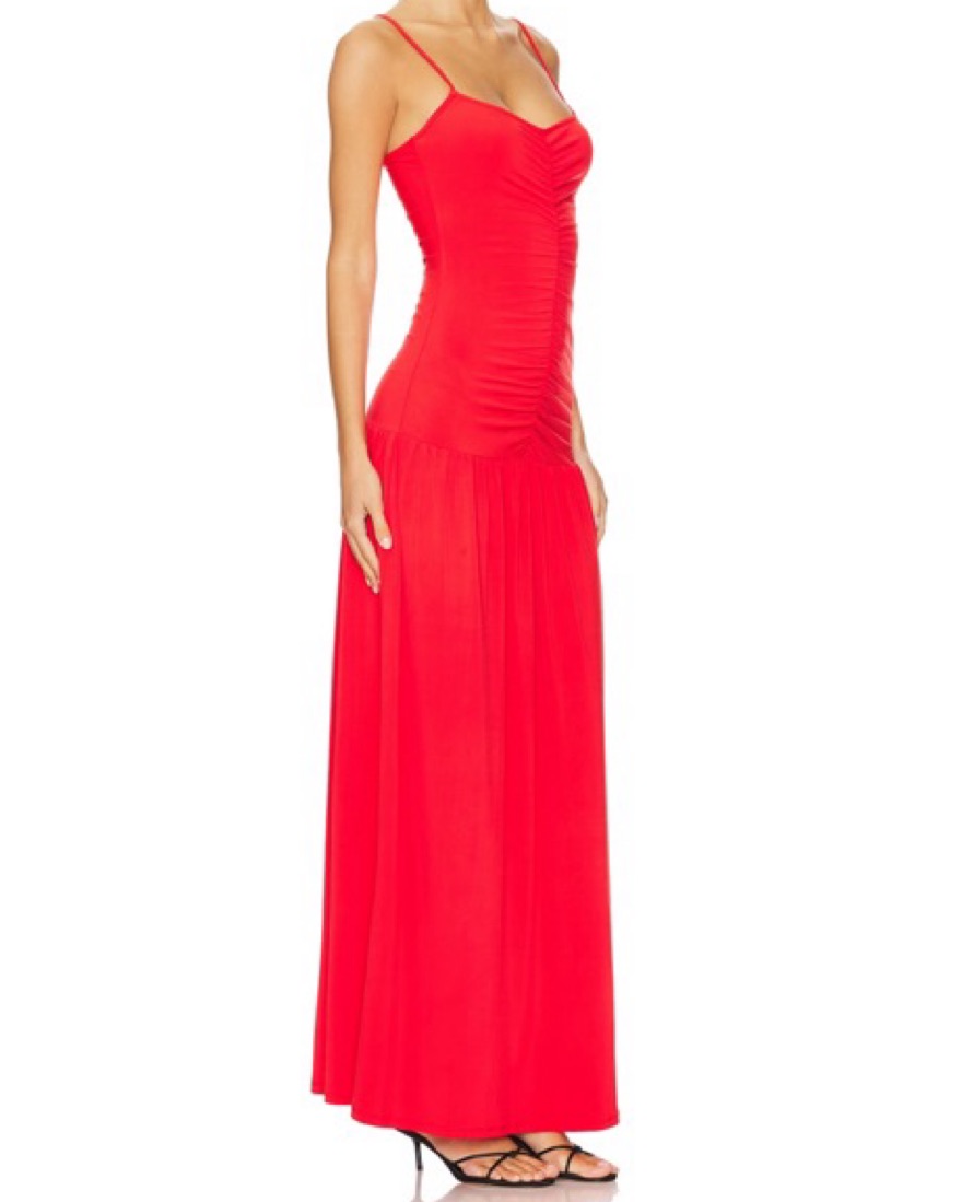 Red Drop Waist Dress by WeWoreWhat - Pickle