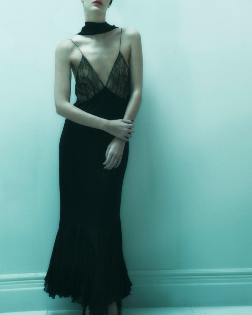 Khaite Candita Silk Lace Dress by Khaite - Pickle