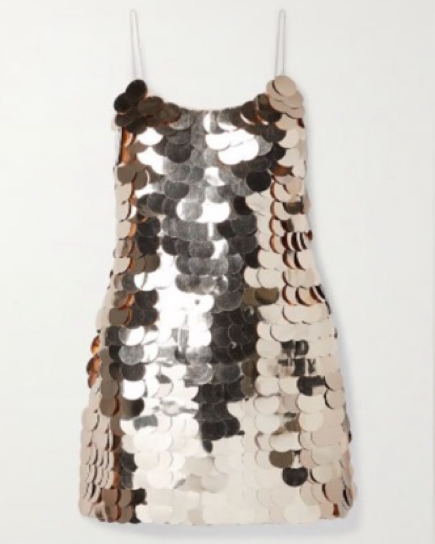 Alice + Olivia Gold Sequin Mini Dress by Alice & Olivia - Pickle