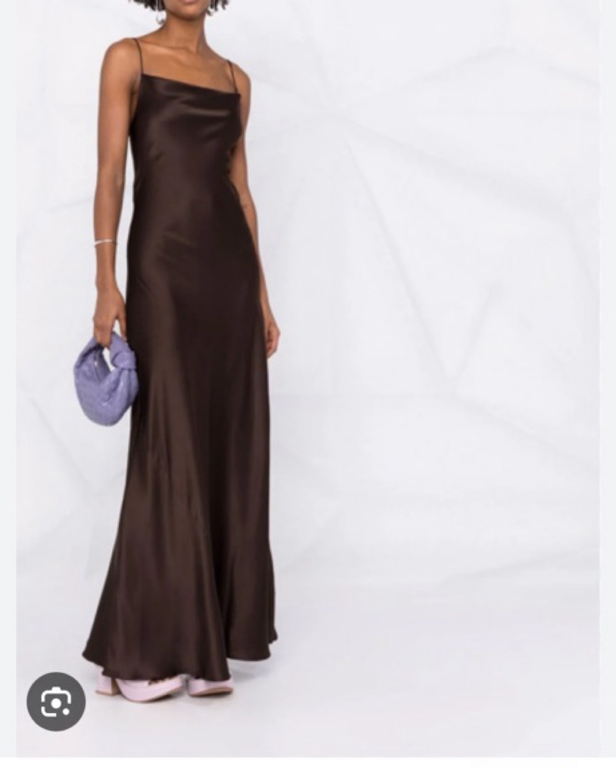 【関税&送料込】THE ANDAMANE Dresses Brown The Andamane Brown Slip Dress | Pickle