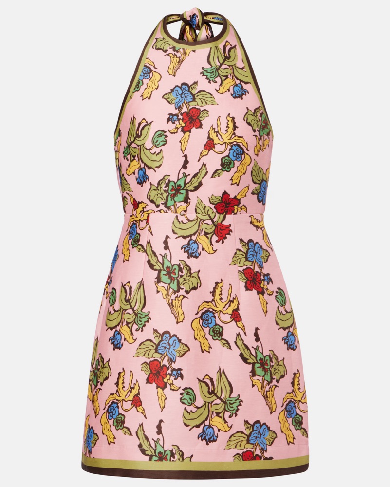 alemais pink mini dress ALEMAIS Timmy Mini Dress | Pink