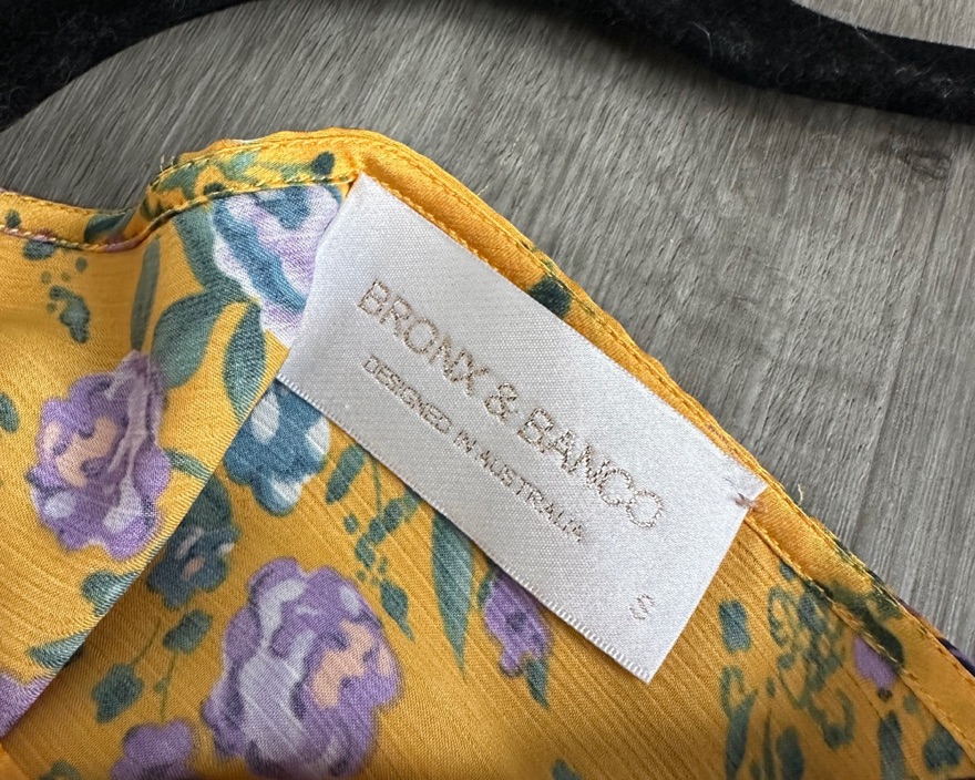 Bronx And Banco Hanna Gown Yellow by Bronx And Banco - Pickle