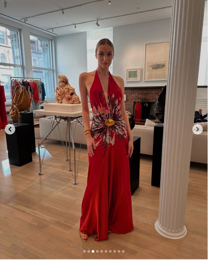 Silvia Tcherassi Aiko Dress | Red Wedding Guest Dress, Red