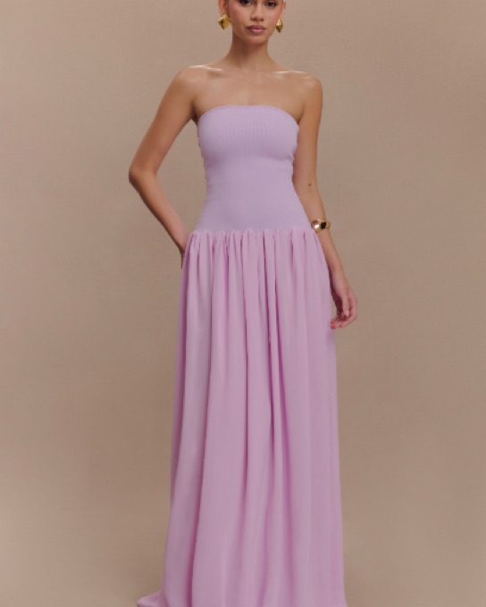 MESHKI Lyanna Dress by Meshki - Pickle
