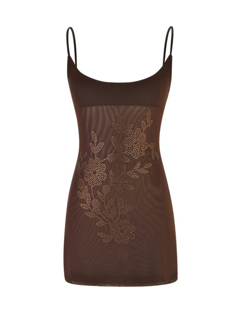 tiger mist brown myles dress MYLES DRESS