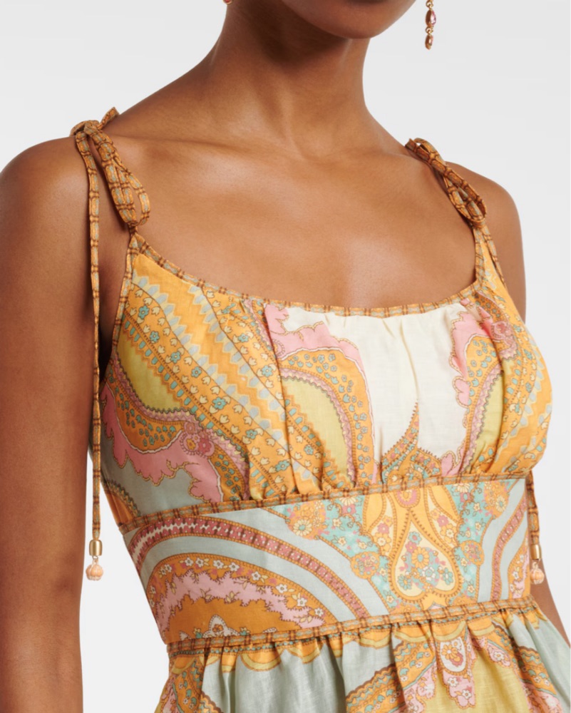 Zimmermann Maxine Midi Dress | Pickle