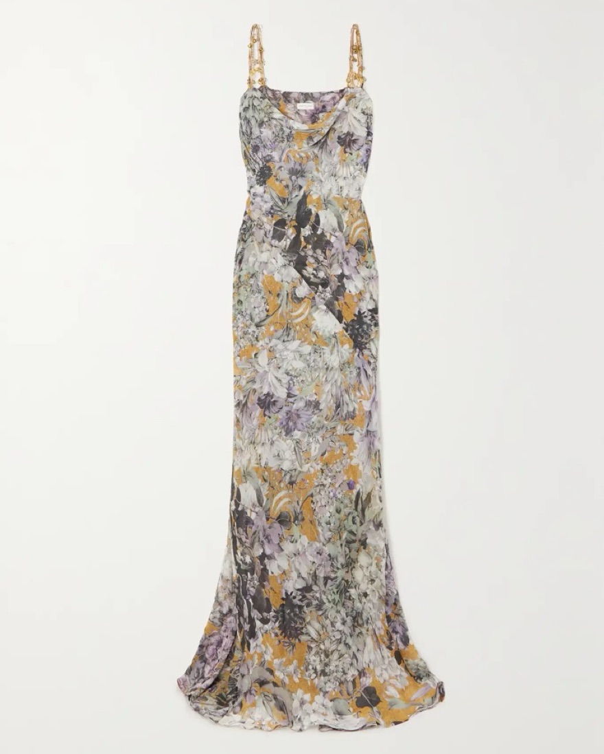 white halter neck dress maxi Trina Turk Women's Palm Sleeveless Maxi Dress