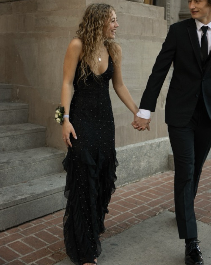 formal bohemian dresses Rent Oh Polly Marceline Lace-Up Corset Fishtail Maxi Dress in Red