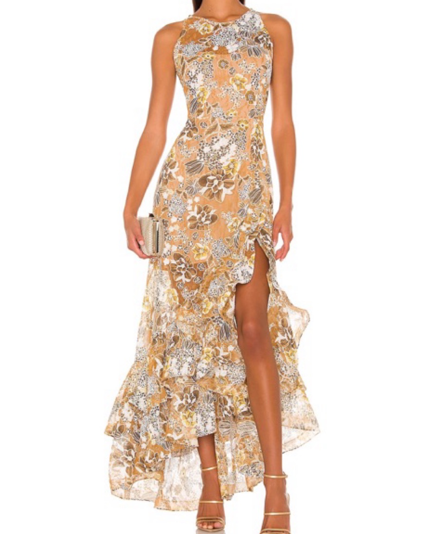 Bronx And Banco Sicilia Ruffle Dress Pickle