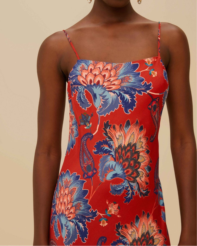 farm rio red and blue dress Farm Rio main image 0