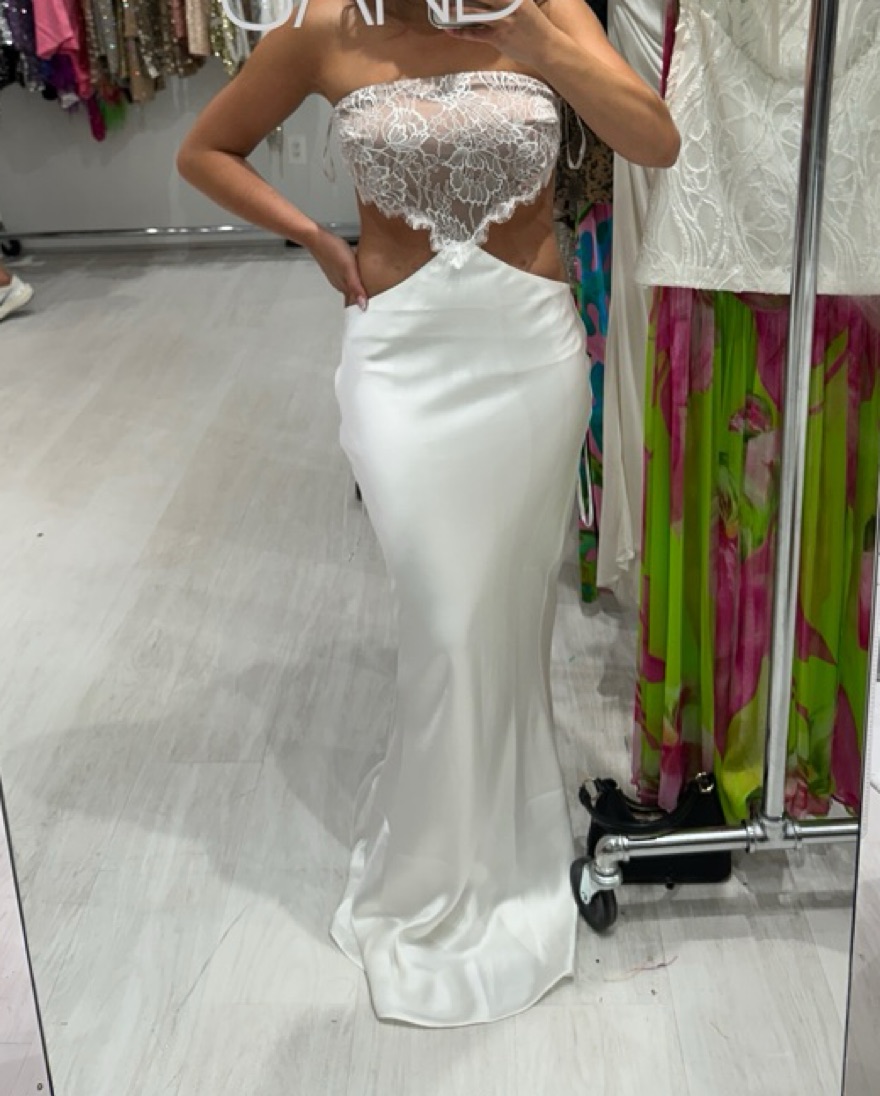 Retrofte Lucie Dress - White Size Small by Retrofete - Pickle
