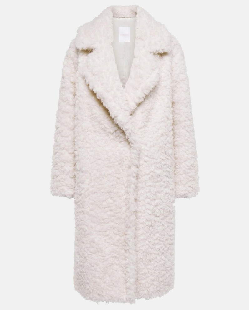 YVES SALOMON - Meteo Wool Coat by Yves Salomon - Pickle